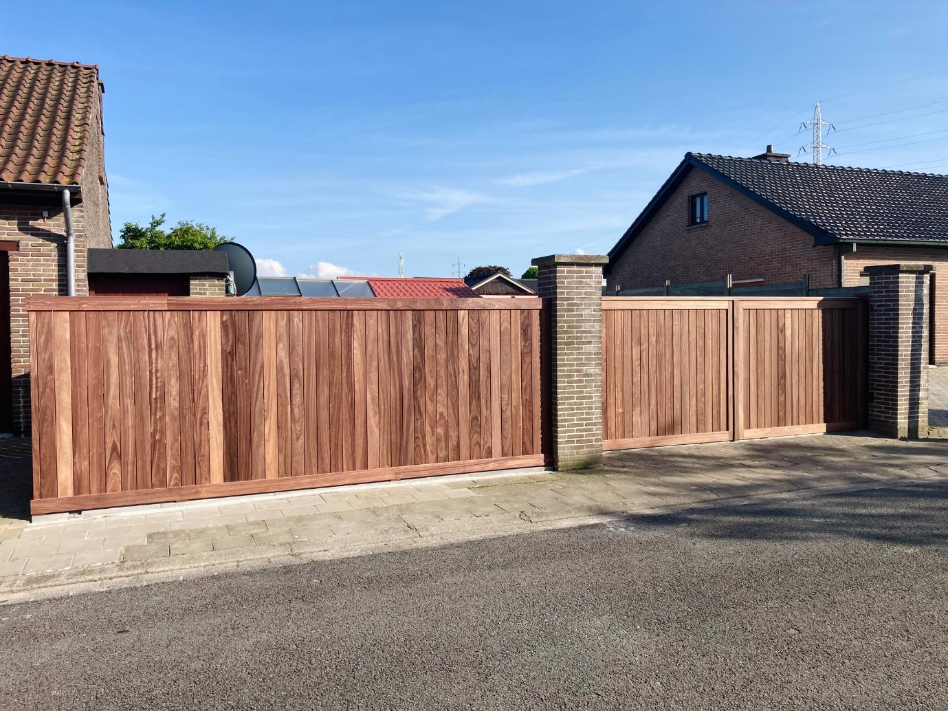 Dubbele poort realisatie Vichte