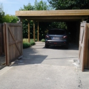 Dubbele poort realisatie Deerlijk