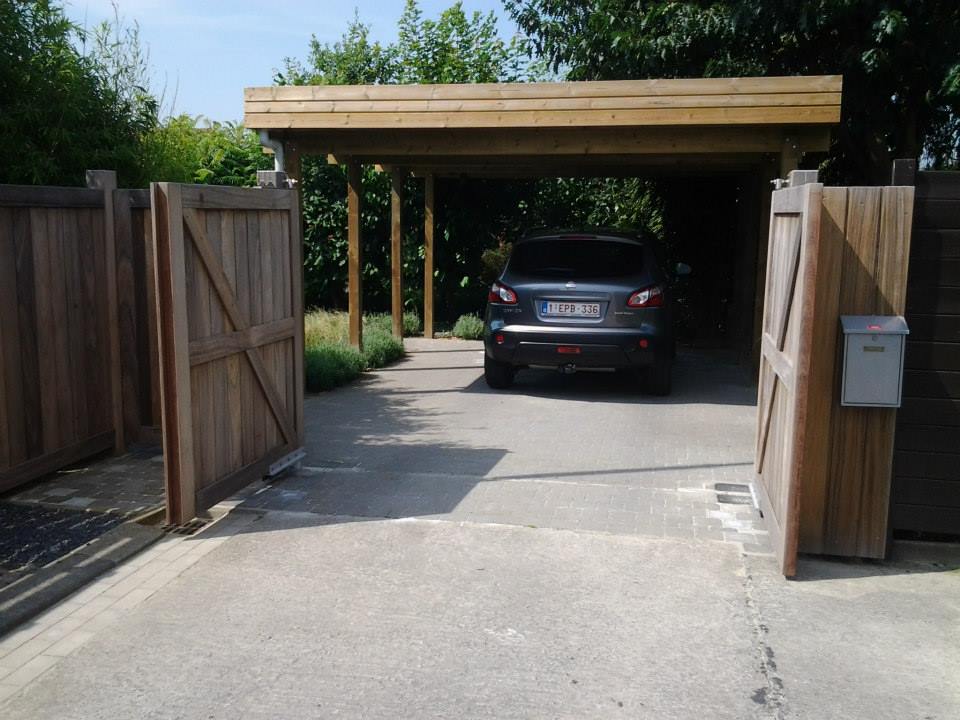 Dubbele poort realisatie Deerlijk