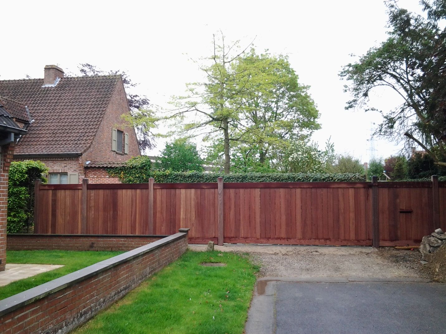 Vast paneel realisatie