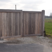 Dubbele poort realisatie