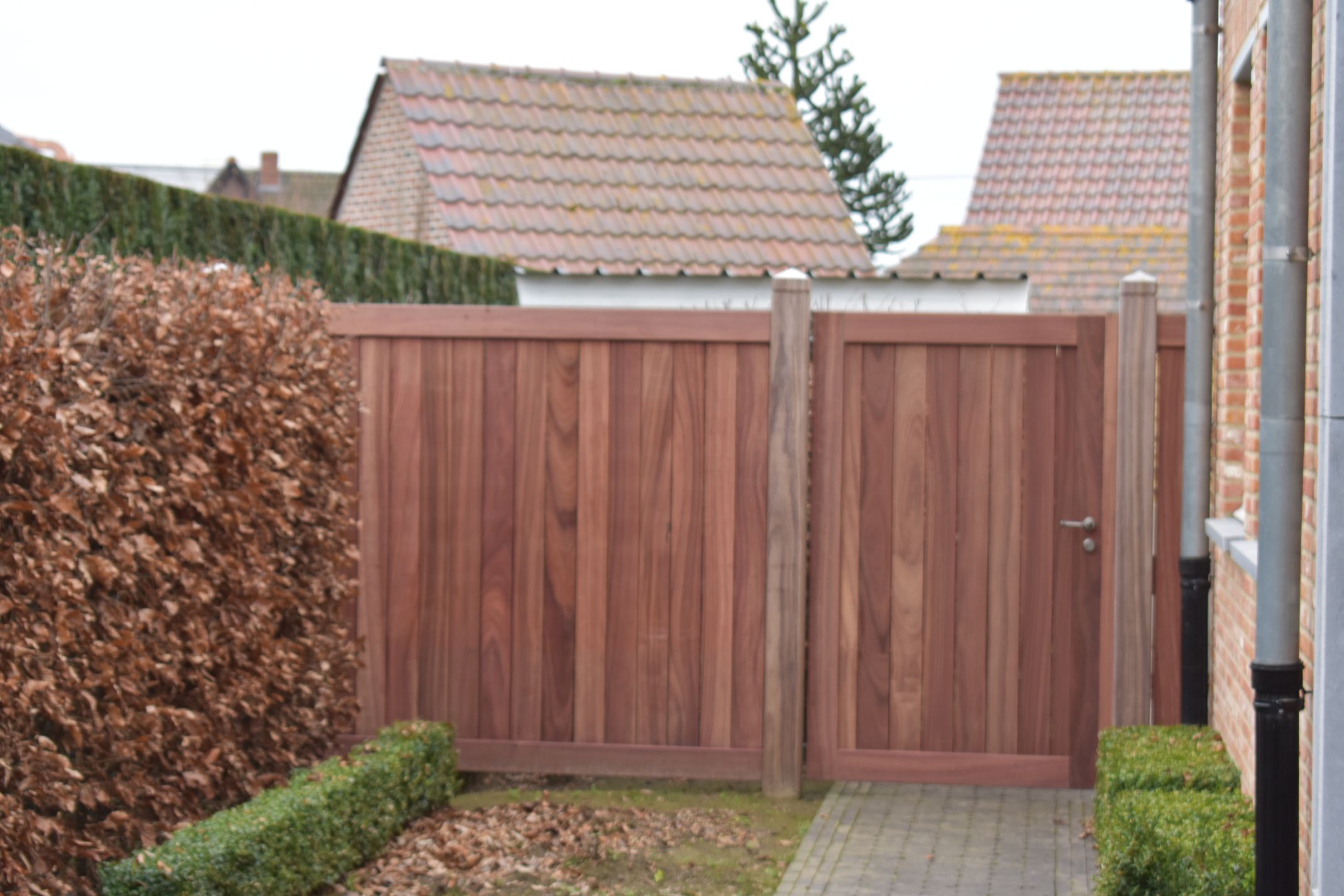 Enkele poort realisatie