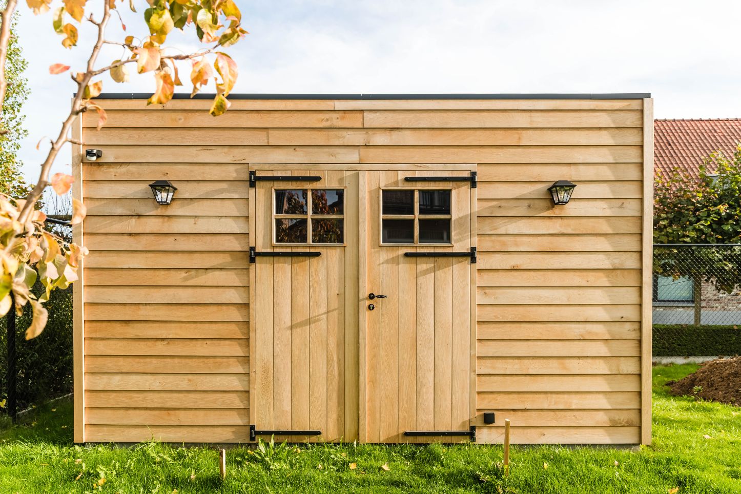 Tuinhuis realisatie Vichte