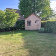 Tuinhuis realisatie Waregem