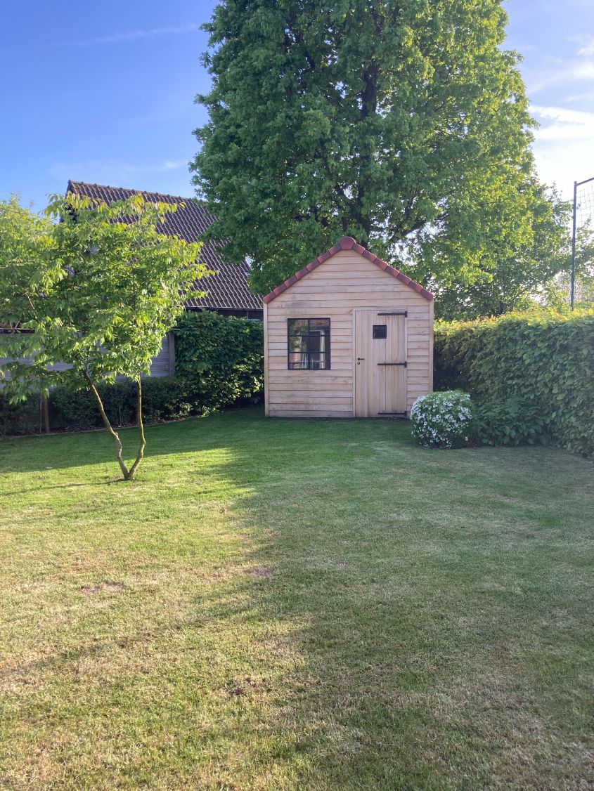 Tuinhuis realisatie Waregem