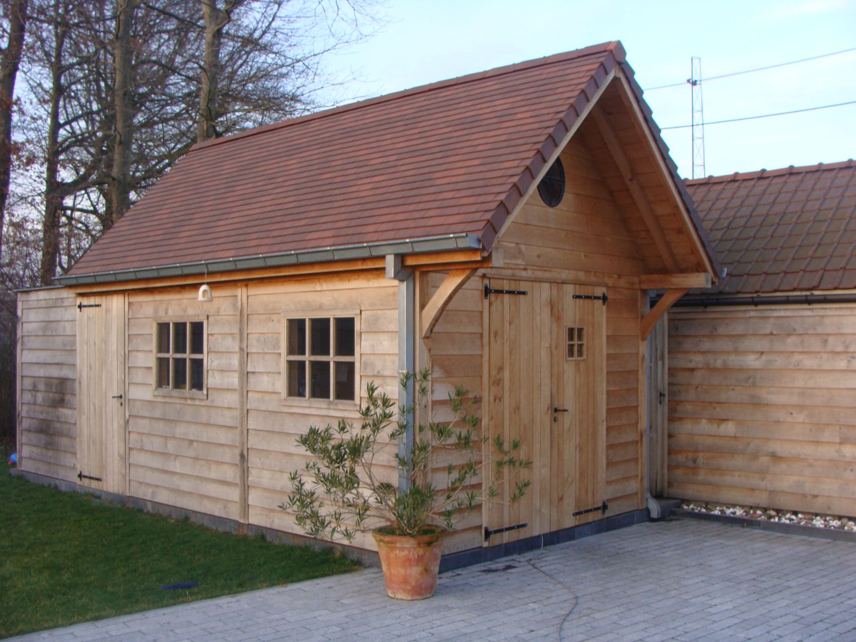 Tuinhuis realisatie Desselgem