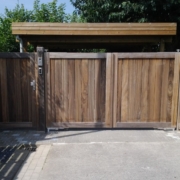 Dubbele poort realisatie Deerlijk