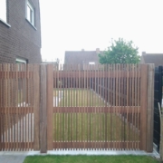 Enkele poort realisatie