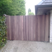 Dubbele poort realisatie