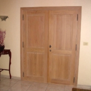 Massieve deur realisatie Vichte