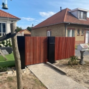 Vast paneel realisatie Koksijde