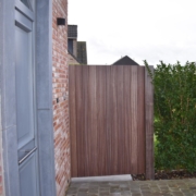 Enkele poort realisatie Zulte