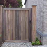 Enkele poort realisatie Vichte