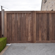 Dubbele poort realisatie Waregem