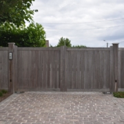 Dubbele poort realisatie Bellegem