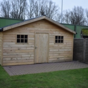 Tuinhuis realisatie Waregem