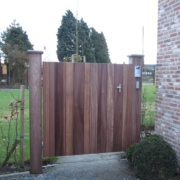 Enkele poort realisatie Anzegem