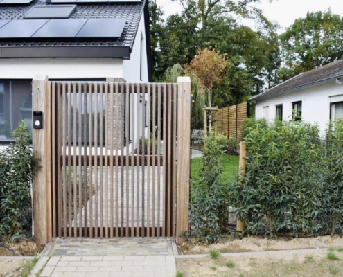 Enkele poort realisatie